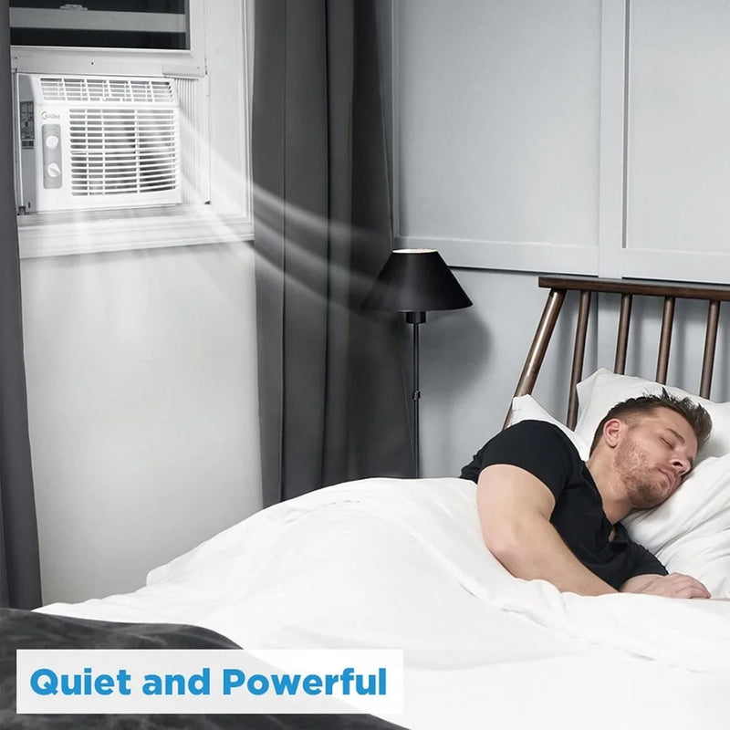 EasyCool Small Window Air Conditioner - Cool up to 150 Sq. Ft. with Easy-to-Use Mechanical Controls