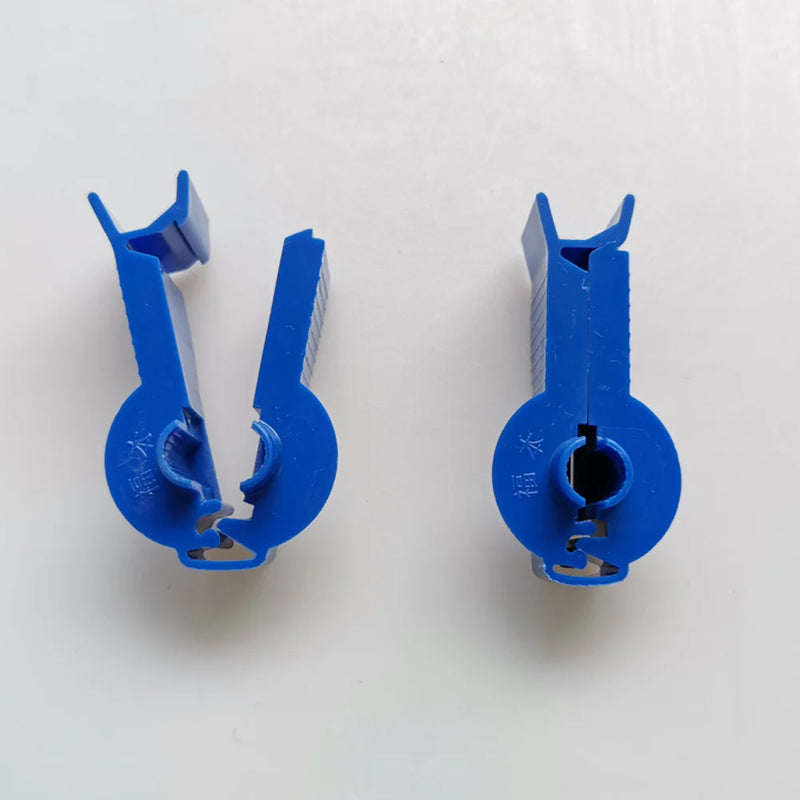 10 Pcs Dialysis Clip Plastic Peritoneal Supplies Tube Holders Accessories Universal Tubing Clips Abs Pipe