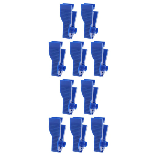 10 Pcs Dialysis Clip Peritoneal Accessories Tubing Clamps Accessory Supply Clips Supplies Bag Pipeline Fixator