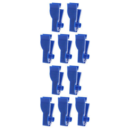 10 Pcs Dialysis Clip Peritoneal Accessories Tubing Clamps Accessory Supply Clips Supplies Bag Pipeline Fixator