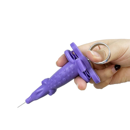 Dental Syrin-ge Handle Protect Sleeve Silicone Needle Cover Case Dentistry Surgical Instrument for Anes-thesia In-jector Tool