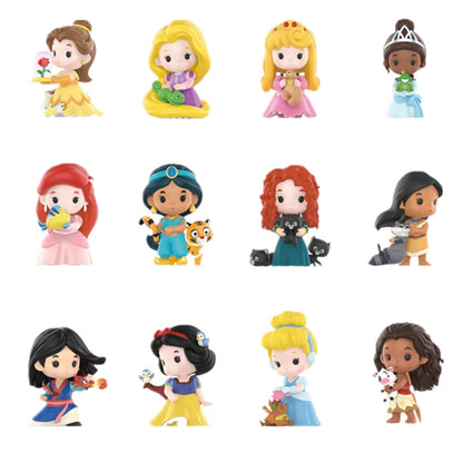 Blind Box Toys SkullPanda Pop Mart Princess With Partne Series Figures Action Figure Surpris Gift Confirm Box Gift
