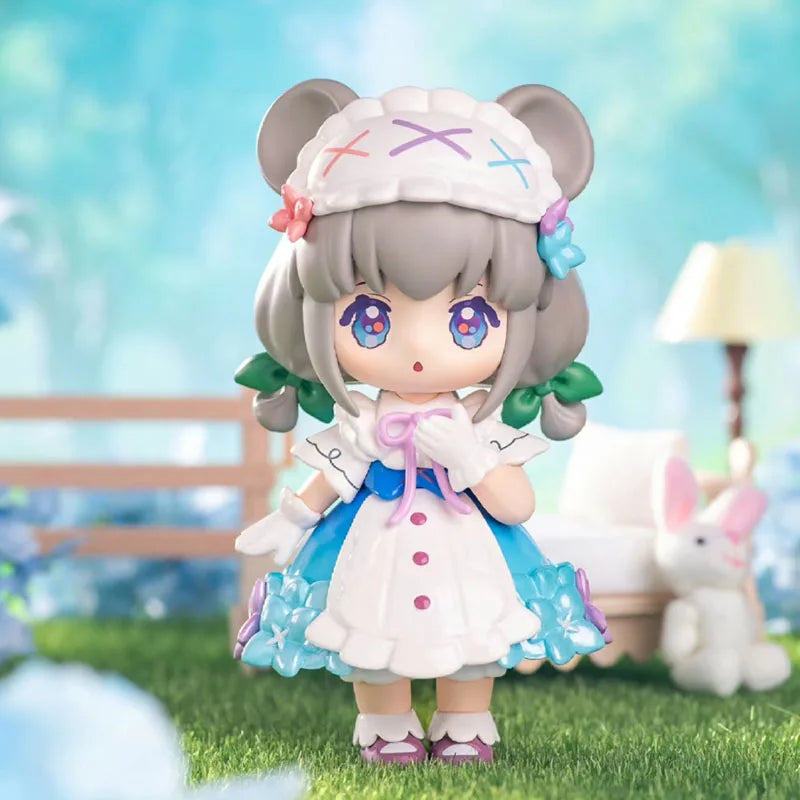 Ninizee The Secret Realm of Flowers Series  Mystery Box Dolls Kawaii Action Anime Figure Blind Box Toys Gift