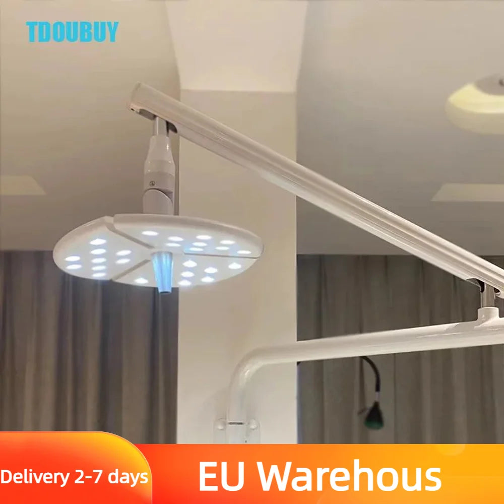 TDOUBUY Shadowless Lamp 36W Versatile Wall-Mounted LED Surgical Lighting For Dental, Cosmetic, And Veterinary Procedures