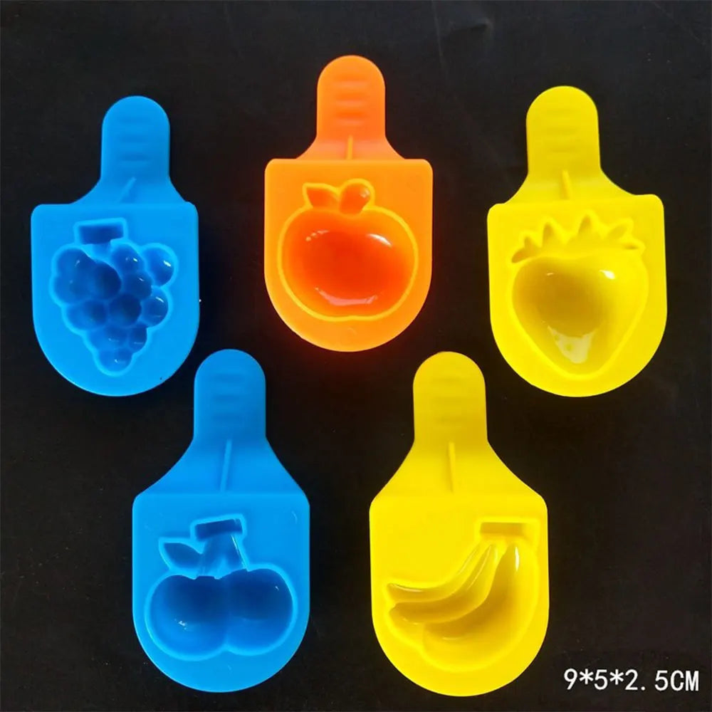 DIY Creative Dough Cutting Kit Plastic Knife Set Mold 3D Plasticine Mold Modeling Clay Accessories For Children Educational Toys