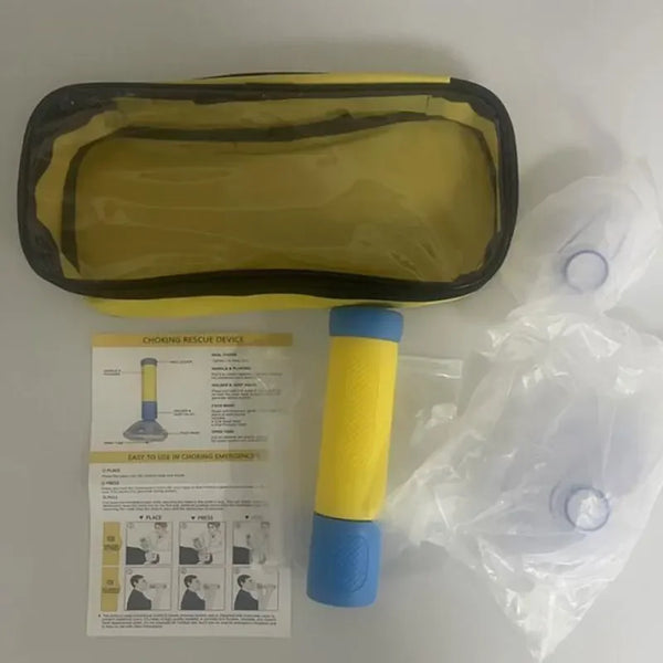 First Aid Kit Choking Respiratory Anti Asphyxia Face Mask CPR Artificial Emergency Adults & Children 2 Size Home Rescue Device