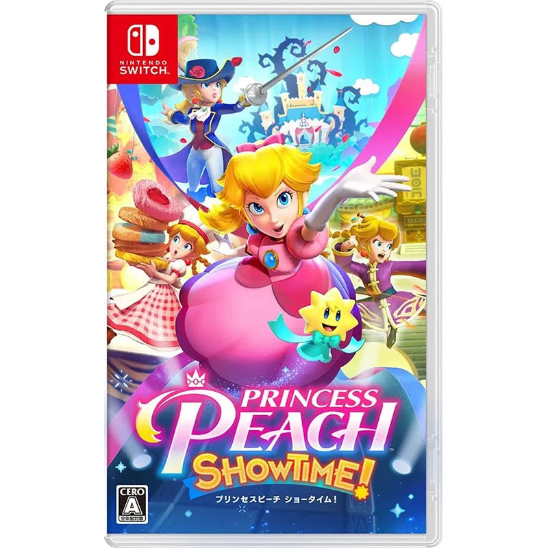 Princess Peach : Showtime! Nintendo Switch Game 100% Original Cartridge Physical Card Multi-Language for Switch OLED Lite