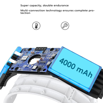 1 PCS Head Strap With 8000Mah Battery For Oculus Quest 2 Extend Playtime Adjustable Elite Strap VR Replacement Parts (Black)