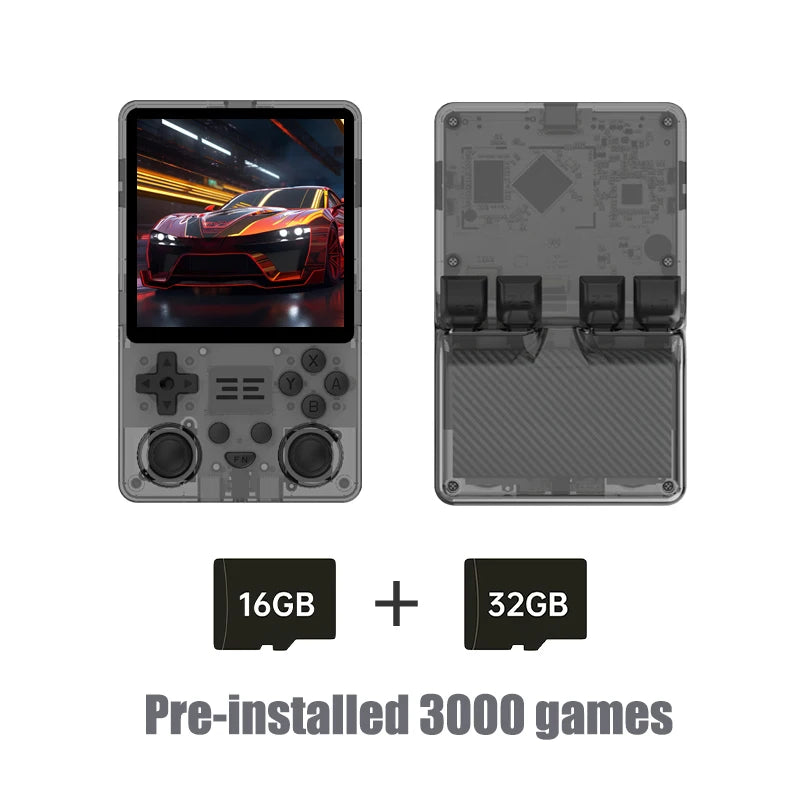 NEW POWKIDDY RGB20SX Handheld Game Console 720*720 4 Inch IPS Screen Built-in WIFI Retro Gaming Opending Linux Children's Gifts