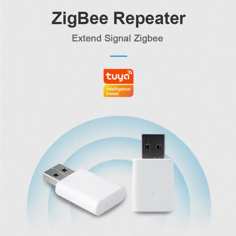 Tuya ZigBee Signal Amplifier Repeater Signal Range Extender Via Smart Life ZigBee2MQTT Home Assistant Smart Home Automation