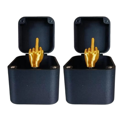 Middle Finger Surprise Gift Box spoof middle finger surprise gift box whole person toy