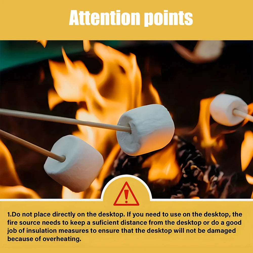 Outdoor Camping Smokeless stove portable Stainless steel burner heater Mini fire stove campfire stove pit fire basin Equipment