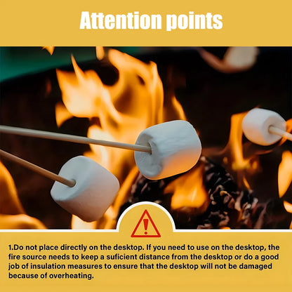 Outdoor Camping Smokeless stove portable Stainless steel burner heater Mini fire stove campfire stove pit fire basin Equipment