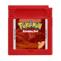 GBC Game Cartridge Pokemon Series Black White Genesis Creepy Black Dark Energy 16 Bit Video Game Console Card