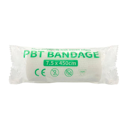 5/10/20pcs/lot 7.5cm X 4.5m Cotton PBT Elastic Bandage Medical Supply Conforming First Aid Gauze Wound Dressing Emergency Care