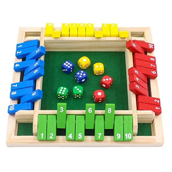 CPC CE Toys Four sided Flip Game Digital Game Toys Children's Parent Child Board Game Bar Party Leisure Game