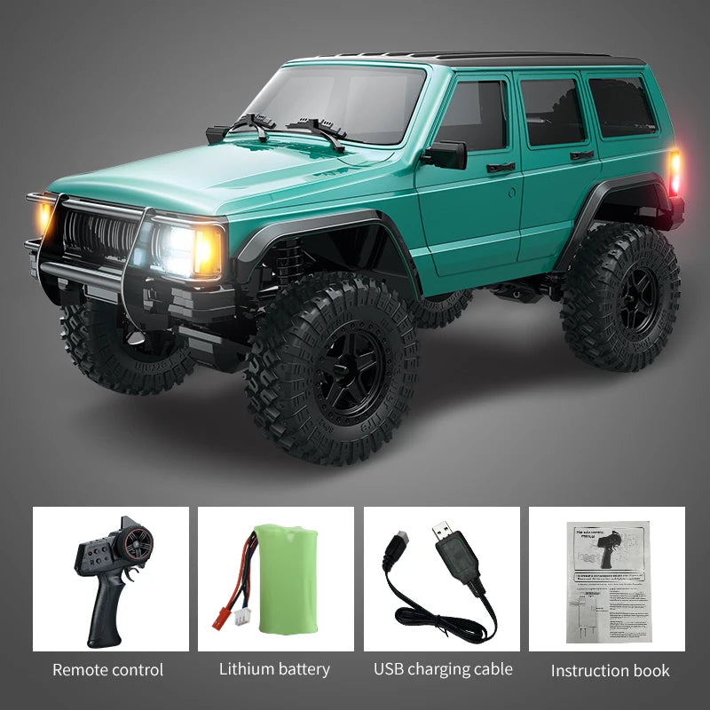 JJRC RC Car New C8809 1/18 Climbing Car 2.4G Remote Control Crawler 4WD Electric Climbing Off-Road Model Car Toys for Children
