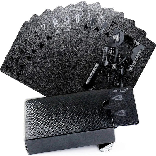 Color and Black Playing Card Group, Waterproof Poker Suit, Magic Dmagic Package, Board Game Gift Collection