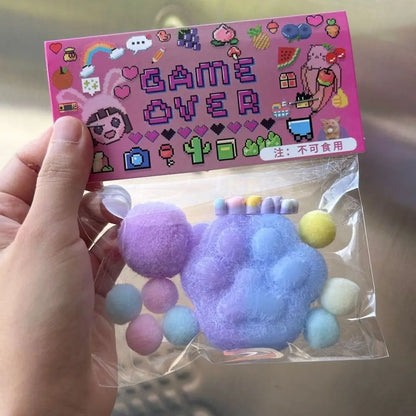Cute Cat Cartoon Bear Squeeze Toys Sensory Toy TPR Pinch Decompression Toy Fidget Toy Lamb Cartoon Fidget Toy Kid