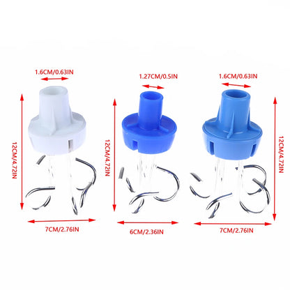 1Pc Hook Infusion Stand Clinic Iv Bag Rack Hanging Pole Hanger Drip Holder Vertical Display Bottle Medical Steel Inverted