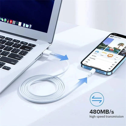 Original 35W PD USB Type C to Lighting Fast Charger Cable For Apple iPhone 14 13 12 11 Pro Max X XR 8 7 Plus iPad Data Sync Line