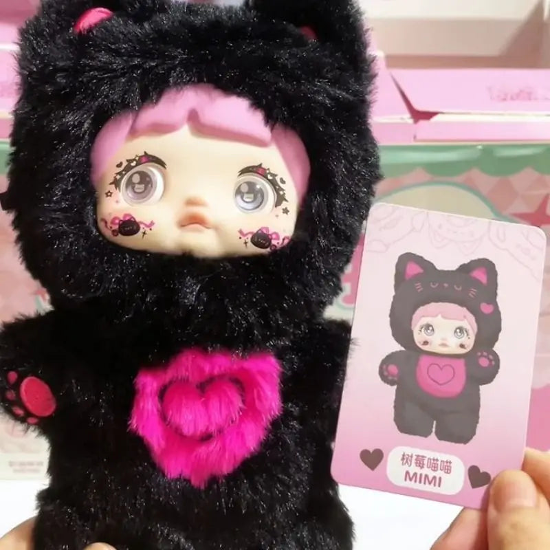 Blind Box Nommi Loveliness Never Ends Series Vinyl Mystery Box  Cute Plush Doll Action Figure Bag Pack Pendant Surprise Toy Gift