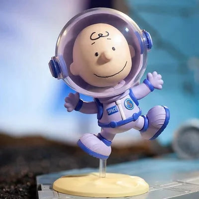 POP MART Snoopy Space Series Blind Random Box Toys Kawaii Anime Action Figure Caixa Caja Surprise Mystery Box Dolls Girls Gift