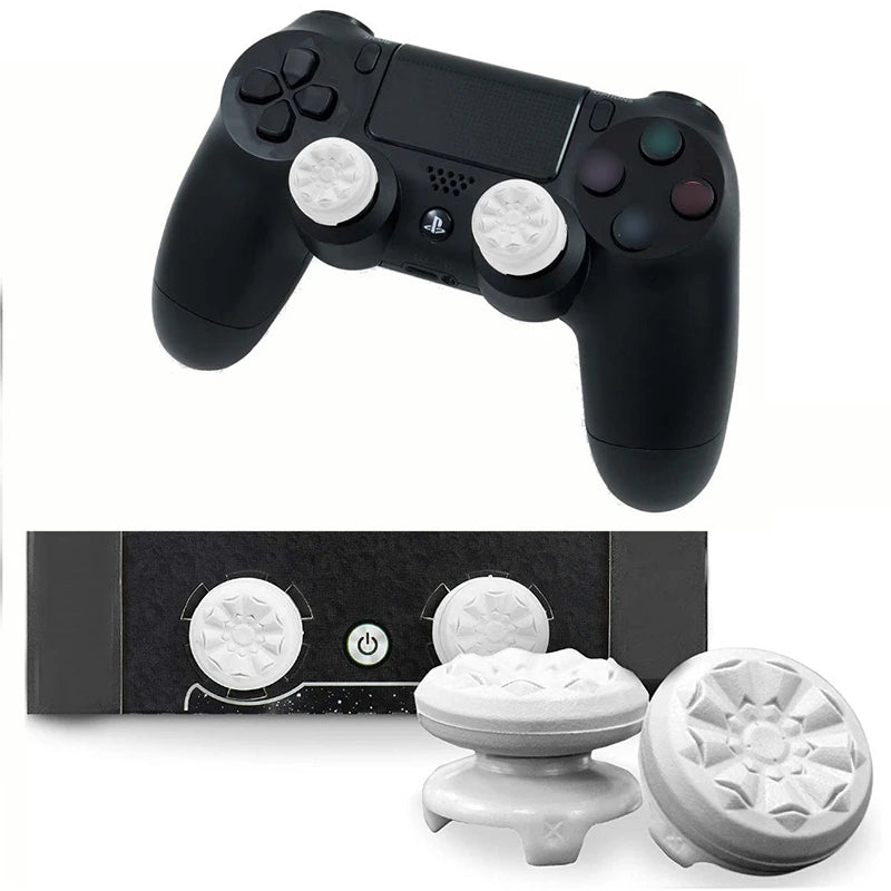 Thumb Grips For Sony PS5 PS4 Controller Fps Thumbstick Joystick Extender Cover For Playstation 4 Gamepad Caps Gaming Accessories