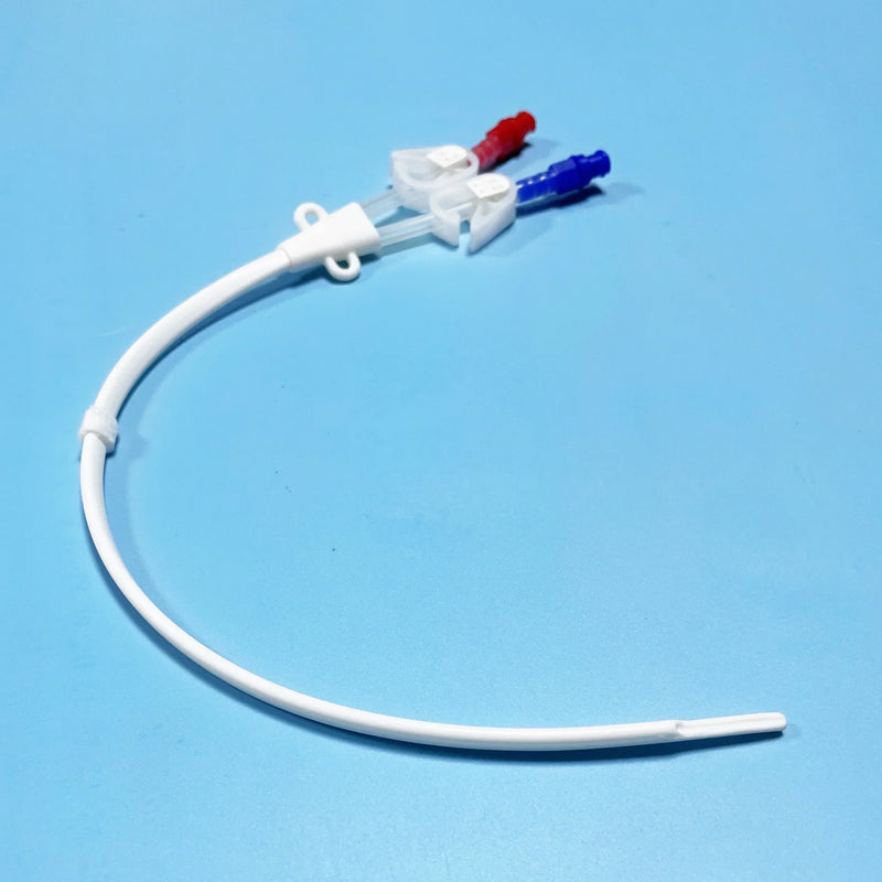 Medical Long Term Dialysis Catheter Kit Double Lumen Hemodialysis Catheter