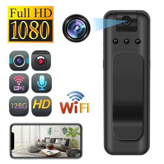 1080P HD Mini Camera Pen Portable Recorder Outdoor Sports Photography Pen Night Vision Camera 180 Rotating Camera support 128G
