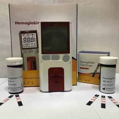Portable Home And Medical Hemoglobin Test Meter For Testing Hemoglobin And Hematocrit In Whole Blood PLS-MY-B034A-B