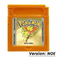 GBC Game Pokemon Series 16 Bit Video Game Cartridge Console Card Red Blue Crystal Golden Green Silver Yellow with Multi-language