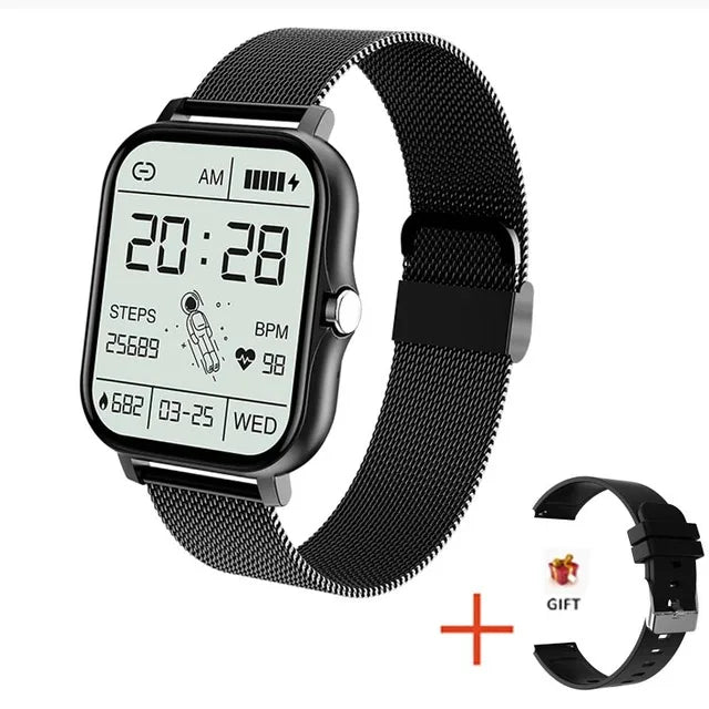 Original 1.83'' Smart Watch Clock Fitness Heart Monitor Sport Smartwatch Bluetooth Calls Watches for Men Women PK Amazfit 2024