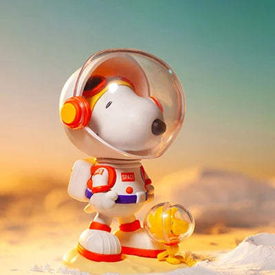 POP MART Snoopy Space Series Blind Random Box Toys Kawaii Anime Action Figure Caixa Caja Surprise Mystery Box Dolls Girls Gift