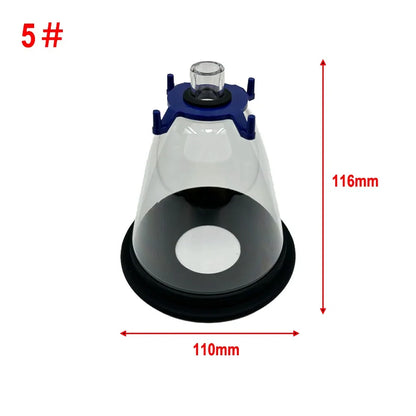 Enlarge animal surgical mask Pet Anesthesia Mask Dogs Cats Transparency Manual Resuscitator Veterinary Anesthesia Oxygen Mask