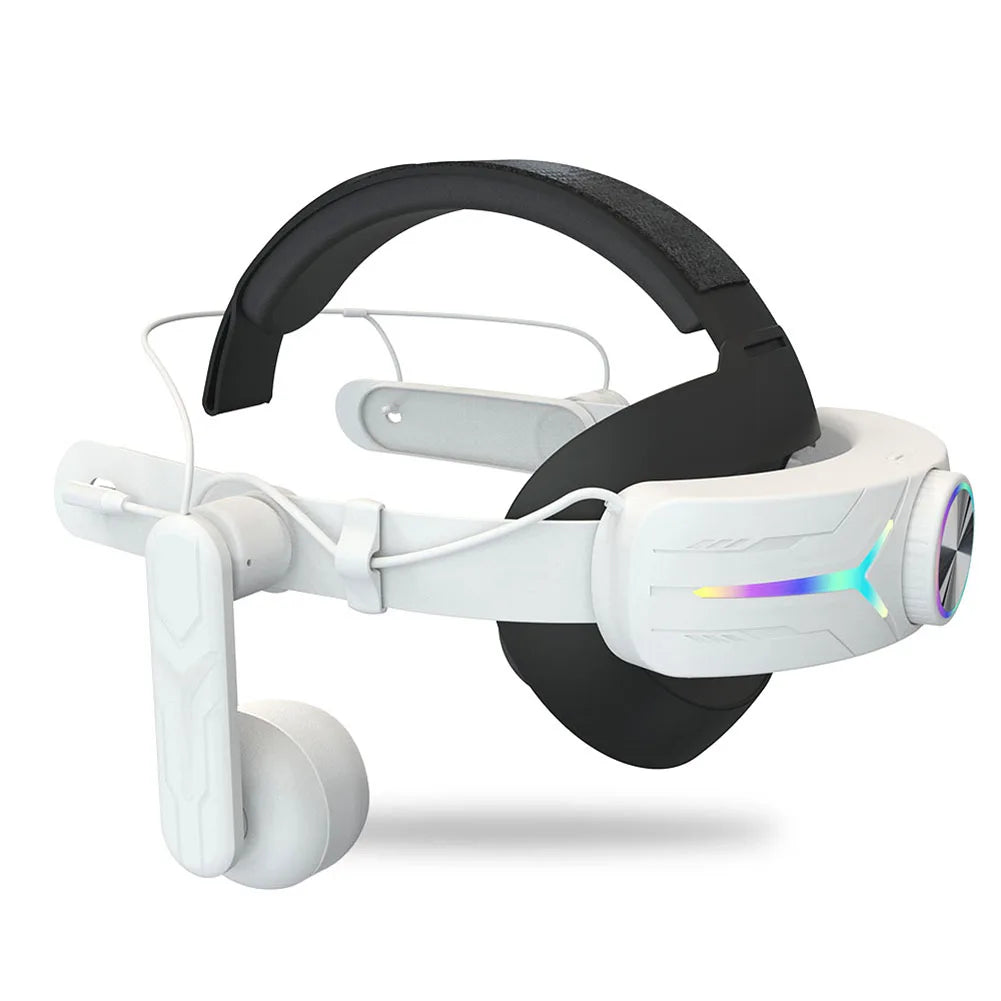 Adjustable Head Strap for Meta Quest 3 Head Strap Upgrades Elite strap alternative Head Strap 5000mAh Battery for Meta Quest 3