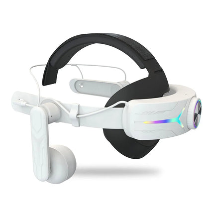 Adjustable Head Strap for Meta Quest 3 Head Strap Upgrades Elite strap alternative Head Strap 5000mAh Battery for Meta Quest 3