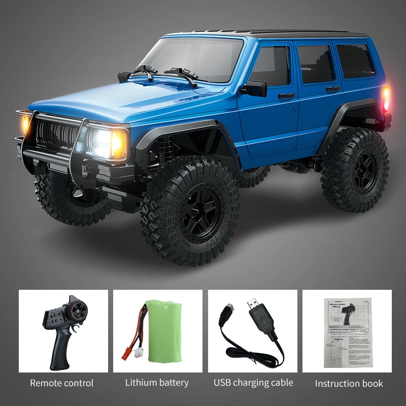 JJRC RC Car New C8809 1/18 Climbing Car 2.4G Remote Control Crawler 4WD Electric Climbing Off-Road Model Car Toys for Children