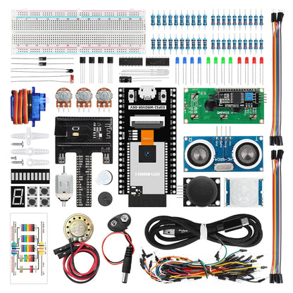 Professional ESP32 Automation Project Starter Kit for Arduino Programming DIY Electronic Complete Circuit Learning Education Kit