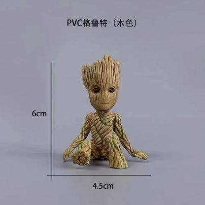 Anime Deadpool Action Figure Car Interior Decoration Toys Sitting Model X-Men Mini Figurine Pendant Car Accessories Kids Gift