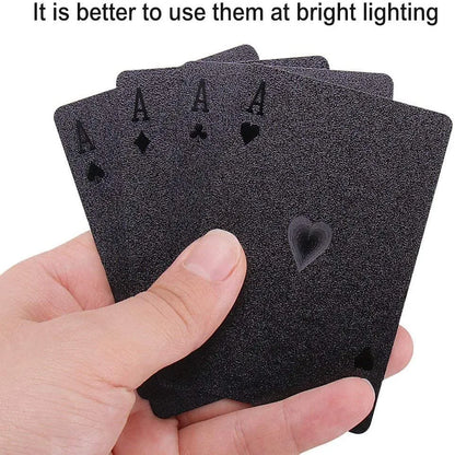 Color and Black Playing Card Group, Waterproof Poker Suit, Magic Dmagic Package, Board Game Gift Collection
