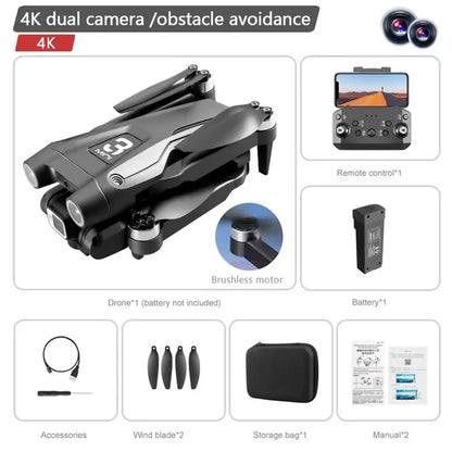 Xiaomi Z908Pro Max Drone with 4k professional Dual HD camera Mini Drone ESC FPV Obstacle Avoidance Brushless Quadcopter RC Toys