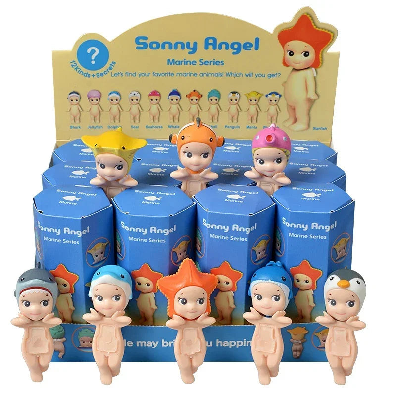 Collection Toys Sonny Angel Blind Box for Women Child Harvest Fruit Anime Figures Ornaments Dolls Fans Children XMAS Gift