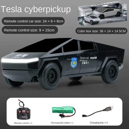 Explosive Cyberpickup electric cool remote control car Tesla remote control  children's toys wholesale stall large birthday gift