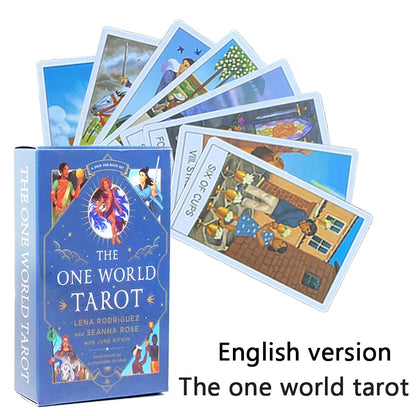 Tarot Cards Garbage Pail Kids In Spanish English Child Adult Family Gathering Game Playing Card Prophecy Card Toys Birthday Gift