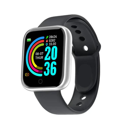 Y68 Smart Watch Men D20 Pro Smart Watch Heart Rate Monitor Blood Pressure Fitness bracelet Gift for IOS and Android Smartphones