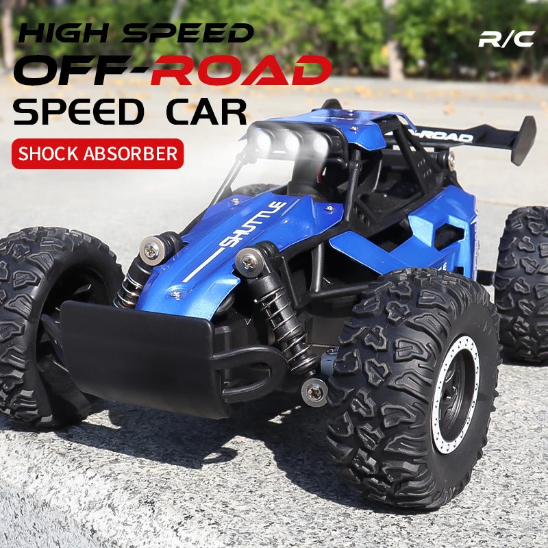 3699-087 2.4G RC Car 1/16  2WD Off-road Remote Control Climbing Vehicle 20KM/H Remote Control Anti-collision Settings kids toys