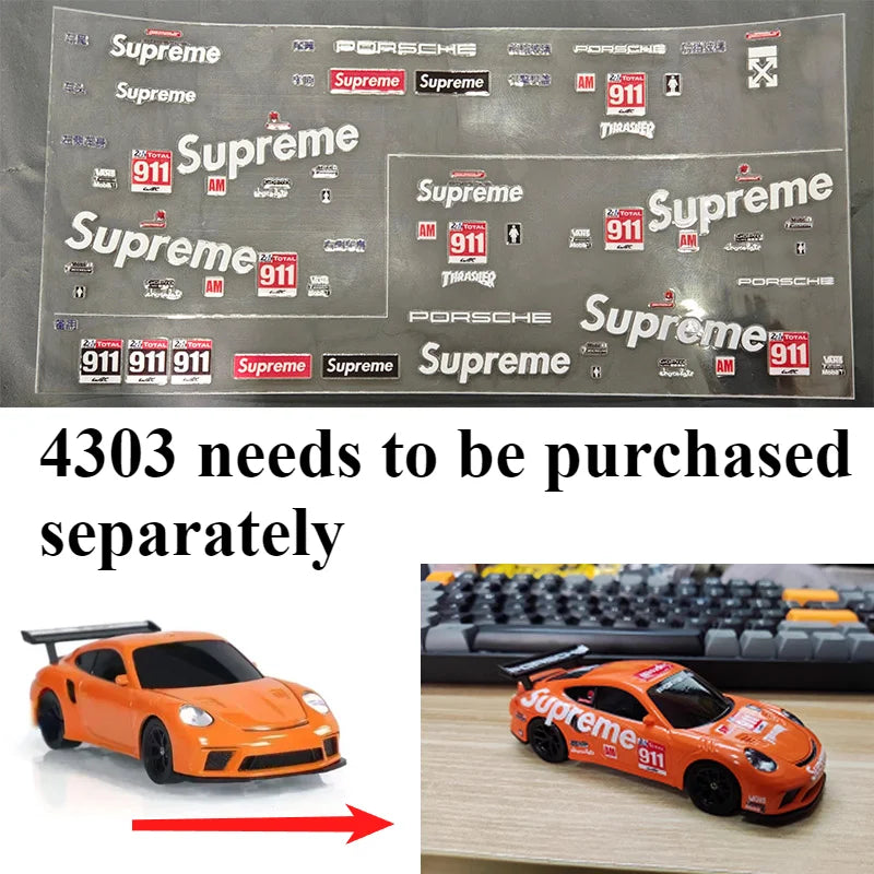 1/43 RC Cars High Speed Mini Mosquito Car 4WD Drift Car Model RTR Radio Electric Toy Rc Cars for Adults