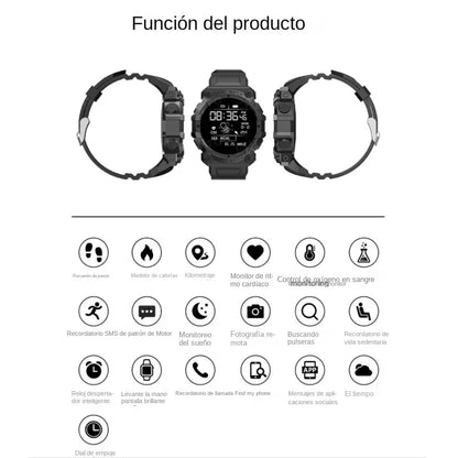 Smart Watch Men Women Blood Pressure Waterproof Sport Round Color Screen Smartwatch Smart Clock Fitness Tracker For Ios Android