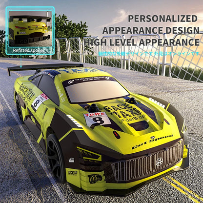 JJRC Q165 2.4G Drift Rc Car 4WD Drift Car 1:18 Toy Remote Control GTR Car RC Racing Car Toy for Children Christmas Gifts ﻿